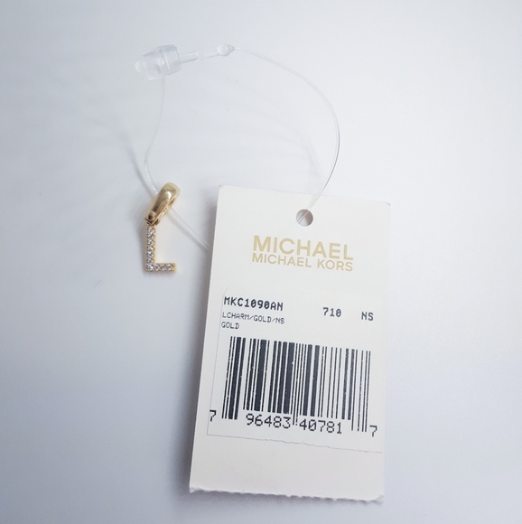 🎉2X HP🎉 Michael Kors "L" initial charm - Picture 11 of 15